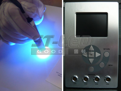 UV LED spot light source curing system GST-101D-3