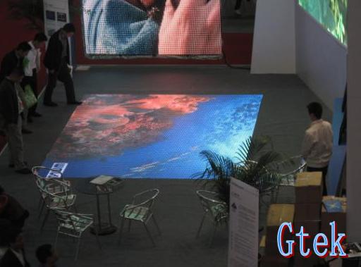 LED video floor