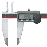 Groove Digital Caliper With Upper Jaws