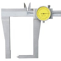 Outside Groove Dial Caliper With Tube Thickness