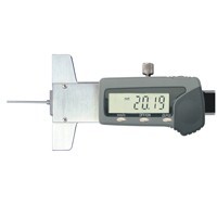 Digital tire thread depth gauge