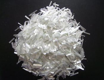 Fiberglass chopped strand for plastic