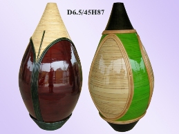 Bamboo vase from Vietnam