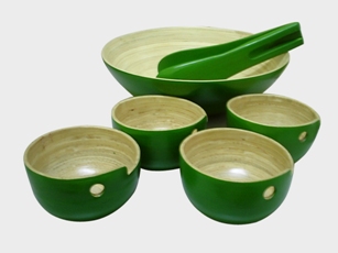 Bamboo Dinner Set