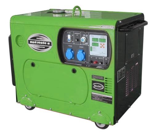 Diesel generator-DG6700SE-B