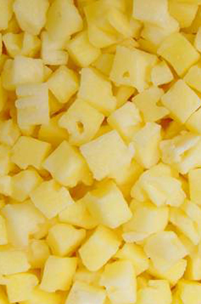 pineapple cubes