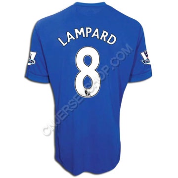 Chelsea 09-10 home Lampard #8 soccer jersey