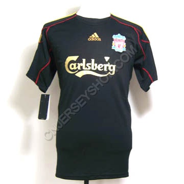 liverpool 09-10 away soccer jersey