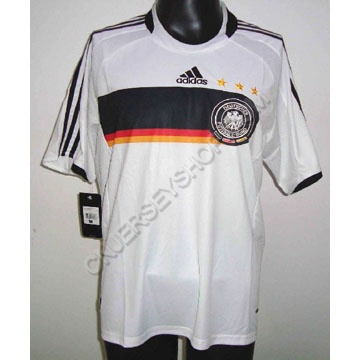 Germany 08-10 home soccer jersey