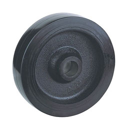  Rubber Wheels With Cast Iron Centre 