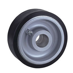   Rubber Wheels With Aluminum Centre 