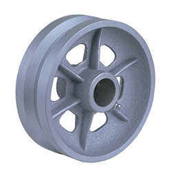   V-Groove Cast Iron Wheels 