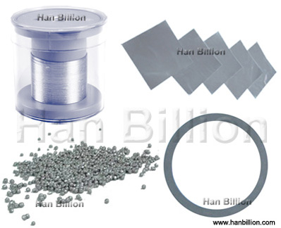 Indium Wire, Indium Foil, Indium Ball