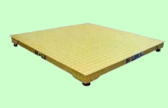 single- deck floor scale