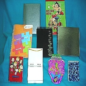 Note books with covers