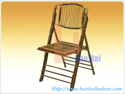 bamboo folding chair