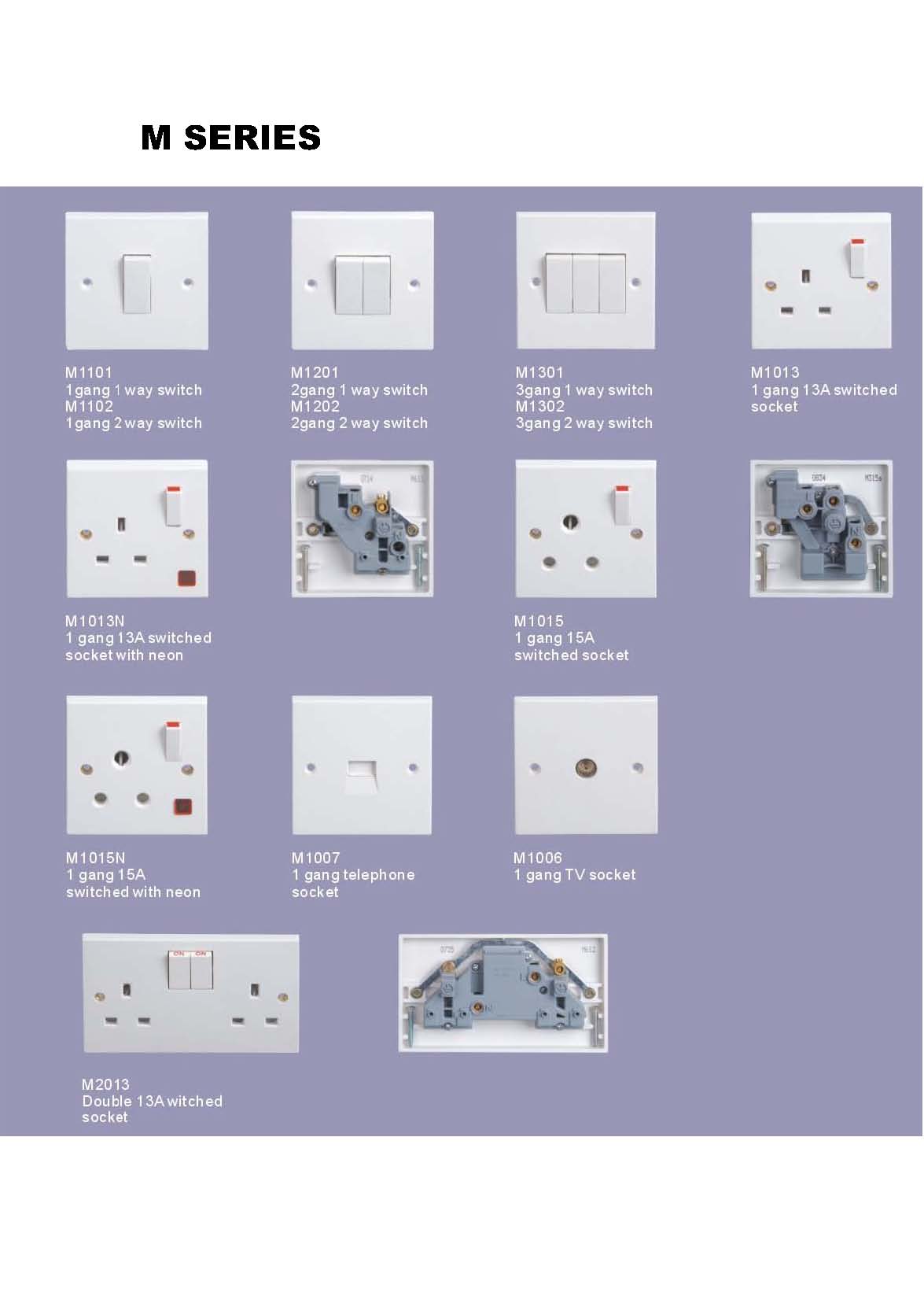 wall switch and socket