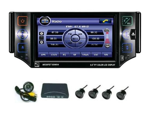 5 Inch Car Multimedia with DVD GPS Parking Sensor