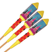 fireworks - rockets