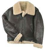 men's leather coat