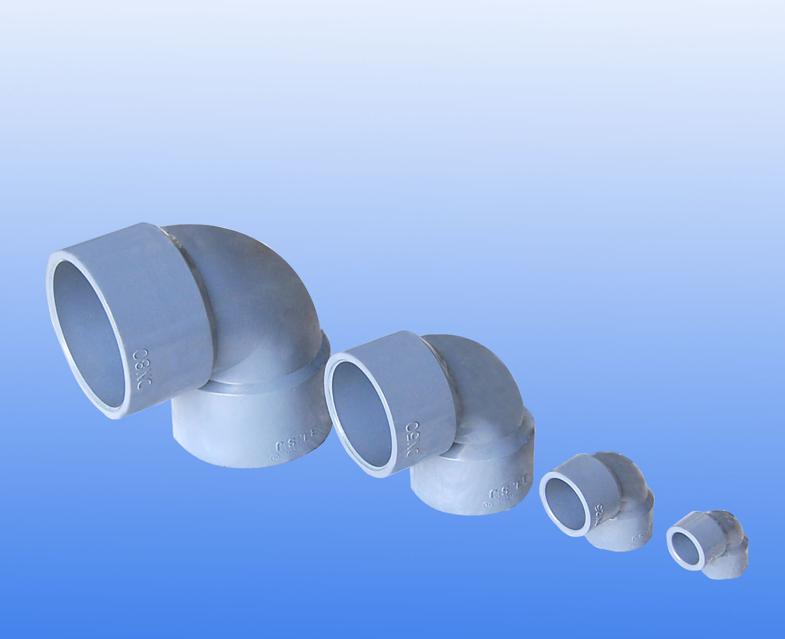 FRPP elbow, UPVC elbow, PVC elbow