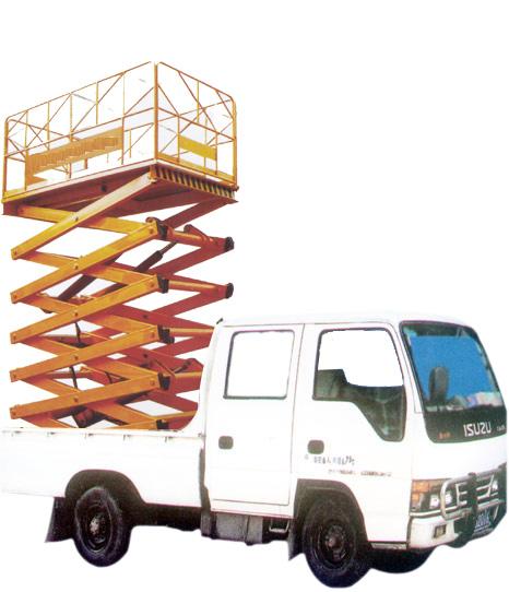 6m car-carrying scissor lift