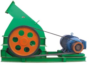 wood chipping machine