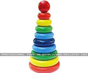 stacking ring ,wooden blocks ,wooden toy 