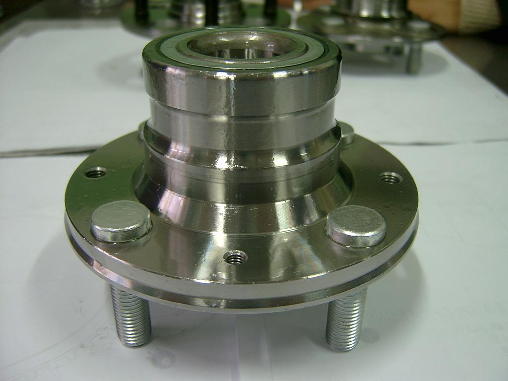 the wheel bearings