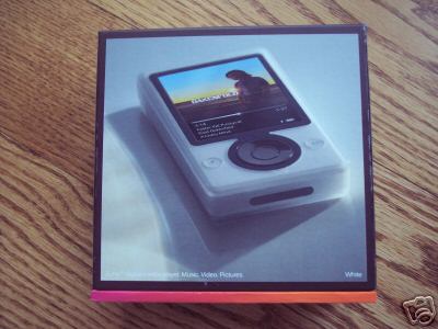 Microsoft Zune White 30gb