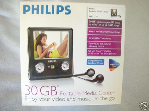 Philips 30GB Portable Media Center 