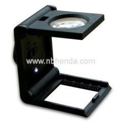 Folded Magnifier With LED Light