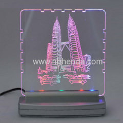 Transparent LED Photo Frame