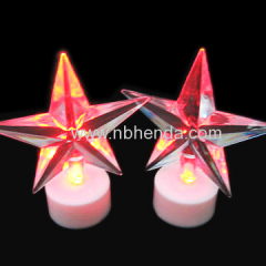 Star Shape LED Candle