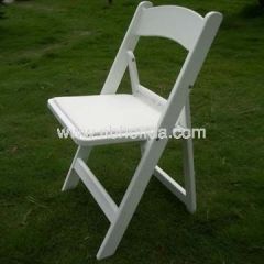 White Folding Chair