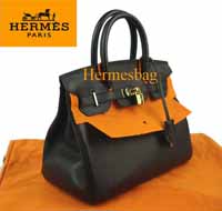 Hermes Black Togo Leather Birkin Bag 1041 