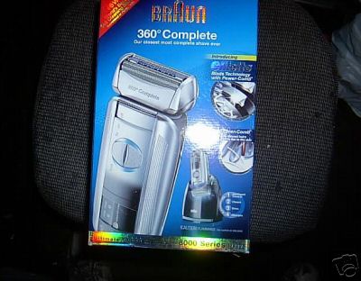 BRAUN 360  Shaver 8985