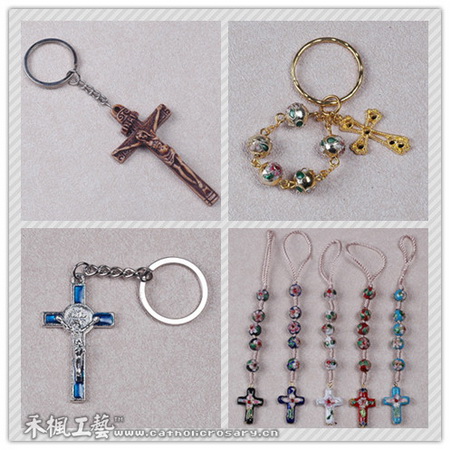 rosary key chain,rosary mobile chain,religious key