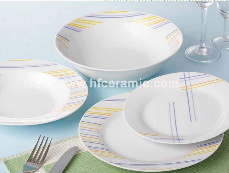 19pcs dinner set