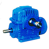 Arc gear cylindrical worm reducer