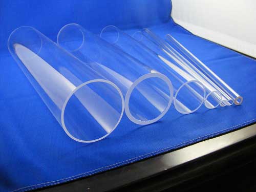 Quartz glass tube