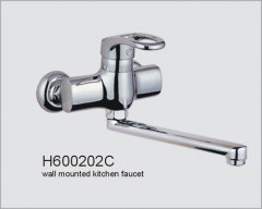 Vessel Lavatory Wall Faucet