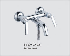 Double Handle Bathtub Faucet