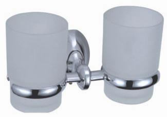 Double Wall-Mount Toothbrush Holder