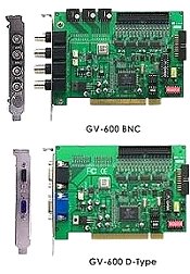 MPEG-4 16-Channel DVR Card GV-600 Geovision