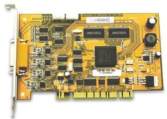 H.264 4-Channel DVR Card DV-404 Hardware Compressi