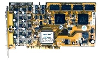 H.264 8-Channel DVR Card DV-408 Hardware Compressi