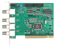 MPEG-4 4-Channel DVR Card DV-104