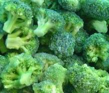 Frozen green broccoli/cauliflower