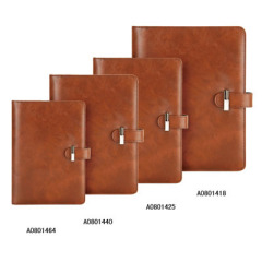 Brown Leather Cover Notebook